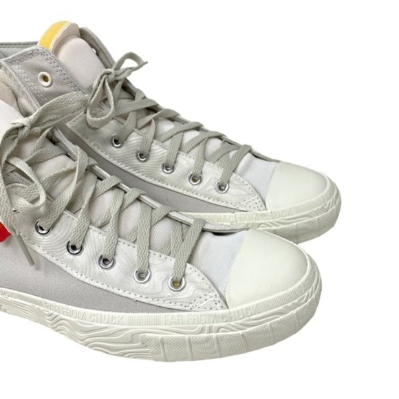 Converse Chuck Taylor All Star High Top Beige Men’s Size Canvas Sneakers A00794C - Picture 7 of 9